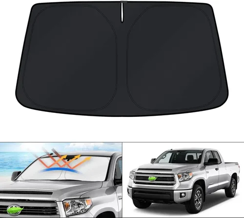 Vista 43 de KUST Parasol para parabrisas para Chevy Malibu 2013 2014 2015 accesorios de ventana cubierta solar plegable bloquea los rayos UV mantener el coche