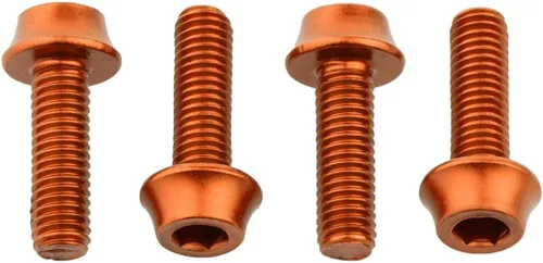 Vista 2 de Tornillos para jaula de botella de agua anodizados con precisión de Wolf Tooth