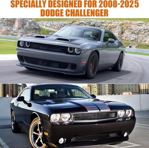 Vista 8 de Cubiertas de coche impermeables para todo tipo de clima, reemplazo para Dodge Challenger 2008-2025, 6 capas, fundas personalizadas para exteriores