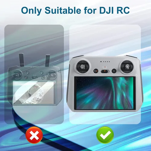 Vista 6 de Skyreat Protector de pantalla mate antirreflejos para DJI Mini 5 Pro/Mini 4 Pro/Mini 3 / Air 3s Drone Accesorios con mando a distancia DJI RC/RC 2