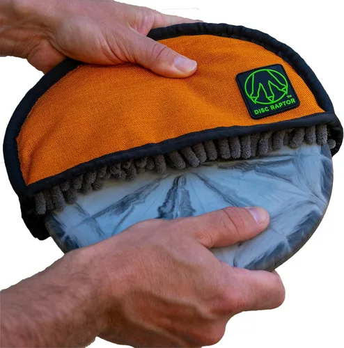 Vista 14 de The Original Disc Golf Cleaning Tool with Microfiber & Turf Flying Disc Golf Towel Accessories & Equipment Patented Design