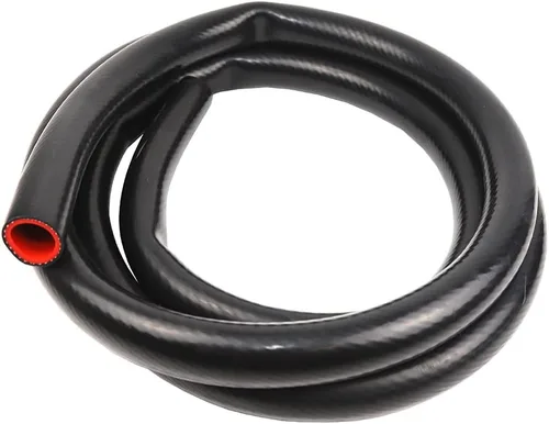 Vista 16 de Manguera de vacío universal de alta temperatura reforzada de 0.512 in 1/2 pulgada de diámetro interior de silicona para calentador de manguera Azul