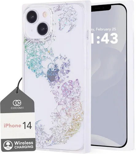 Vista 73 de Cocomii - Funda rectangular compatible con iPhone 13 Pro - Color sólido, tonos de moda, brillante, para mujeres, niñas, hombres, funda protectora