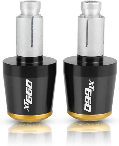 Vista 11 de Motocicleta para Y&AMAHA XT660 X XT660X 2004-2017 2005 2006 2007 2008 2009 2010 0.866 in Agarres extremos de barra extremos de manillar tapas