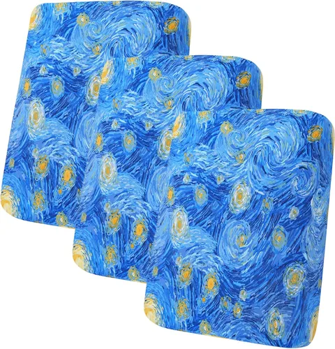 Vista 62 de hyha Fundas de cojín de sofá estampadas, fundas de sofá florales lavables para sofás con 2 cojines, fundas de cojín de patrón elástico para muebles
