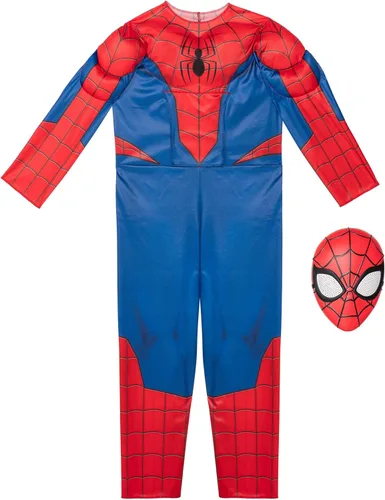 Vista 3 de Marvel Spider-Man Official Youth Adaptive Costume - Costumes with Adaptive Features (Wheel Cover Sold Separately)