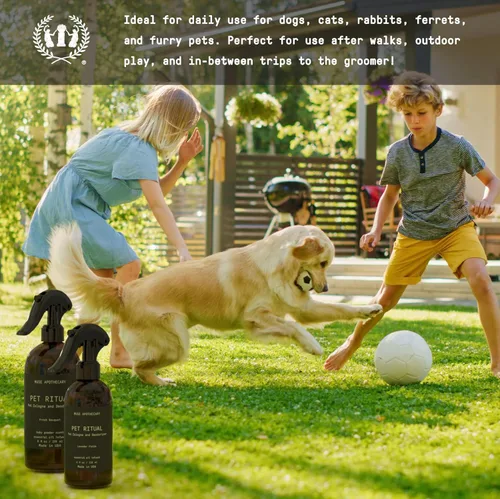 Vista 5 de Muse Apothecary Pet Ritual - Spray de colonia para perros – Perfume para perros de larga duración después del baño – Perfume para mascotas