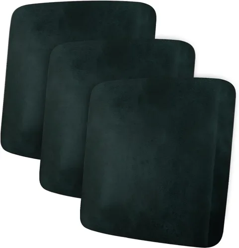Vista 78 de ANARACHON Fundas de cojín de sofá con aspecto de cuero, juego de fundas de asiento de sofá, protector de muebles para sillón seccional, sofá biplaza