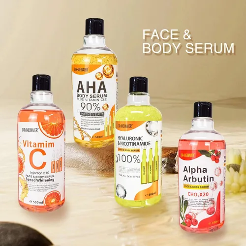 Vista 3 de Esencia hidratante para la piel con arbutina y AHA, para una tez brillante e hidratada (AHA, 16.9 fl oz)
