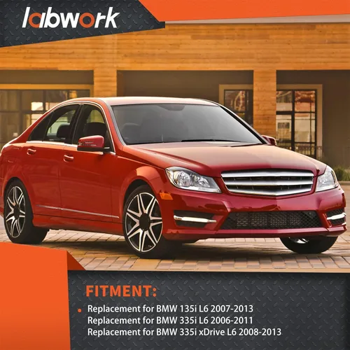 Vista 2 de labwork Manguera de admisión Intercooler Manguera a carcasa del acelerador 13717615026 Reemplazo para BMW 135i 335i 2011