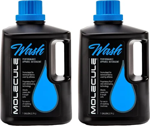 Vista 13 de Molecule Wash Cuidado de Ropa Deportiva de Alto Rendimiento Limpia, Brilla y Refresca Trajes de Carrera y Telas Técnicas 16 Onzas