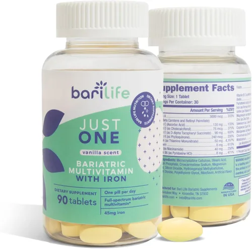 Vista 2 de Just One - Multivitamínico Bariátrico Una Vez al Día con Hierro (30)