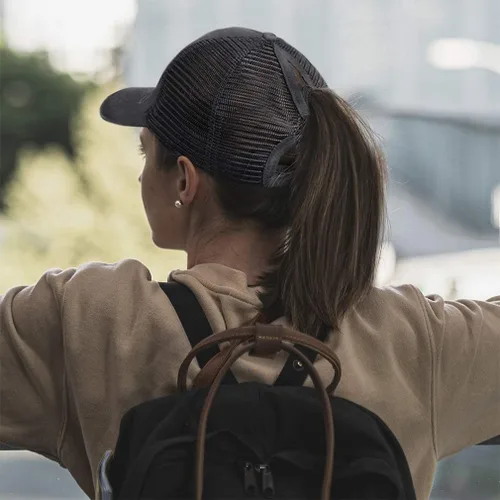 Vista 6 de Cierre alemán de la correa del algodón del bordado del perro B del pastor de la cola de caballo de encargo para mujer