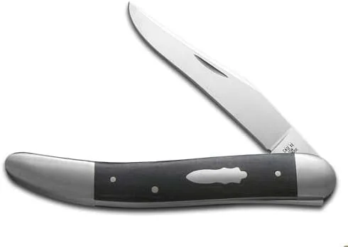 Case xx Knives Tony Bose Old Dog Ebony Wood y 154CM Acero inoxidable 10793 Cuchillo de bolsillo