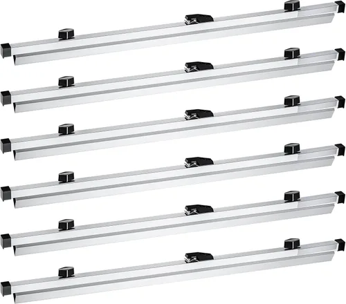 Vista 12 de Estune 6 abrazaderas colgantes con diseño de planos, tiras de encuadernación para almacenamiento de papel de construcción, pósters, planos, dibujos