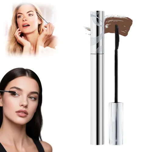 Vista 8 de Máscara de hierro 2026, máscara de metal lavable negra, máscara rizadora 3D y voluminizadora, impermeable, a prueba de manchas, para mujeres Negro