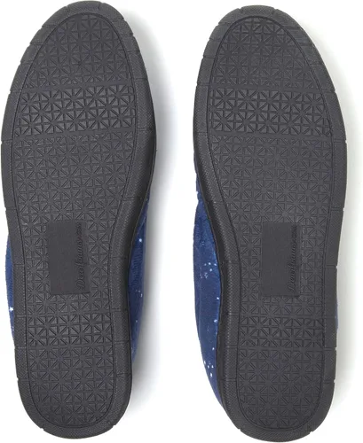Vista 4 de Dearfoams womens Katie Velour Secure-fit Closed Back Memory Foam Comfort Slip on Loafer With Rubber Sole