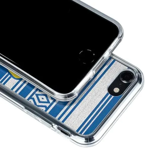 Vista 2 de Skinit Funda transparente compatible con iPhone SE (2ª y 3ª generación), diseño oficial de NFL Los Angeles Rams Trailblazer