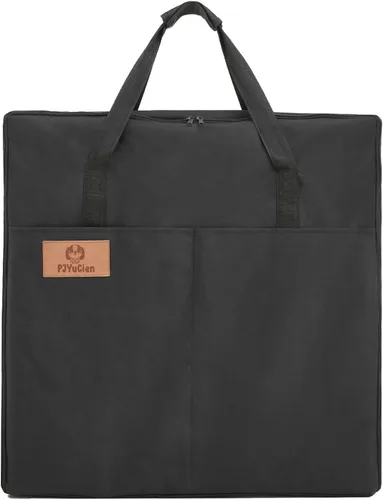 Vista 19 de PJYuCien Corralito para perros con cubierta superior y almohadilla inferior, bolígrafo de ejercicio plegable de metal, 8 paneles de 24 pulgadas