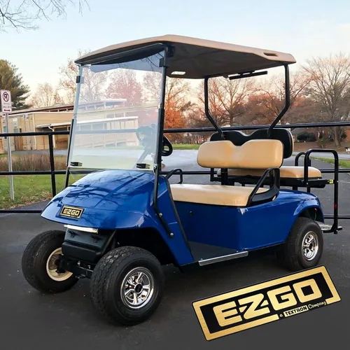 Vista 8 de Placa de identificación para carritos de golf EZGO TXT 1994-2010 de gas y eléctricos 71037G01 Negro