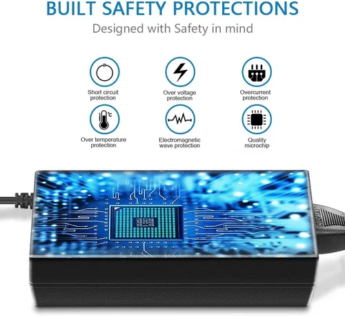 Vista 3 de SHNITPWR Adaptador de fuente de alimentación de 24 V 3A CC CA 100 V ~ 240 V a CC 24 voltios 3 amperios 72 W convertidor transformador 0.217x0.098 in