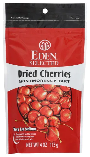 Eden Bolsas orgánicas secas de Montmorency - 4 oz - 3 unidades