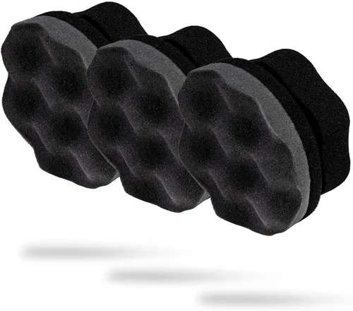 Vista 7 de Adam's Polishes Pro Neumático Agarre Hexagonal Aplicador - Herramienta de Esponja de Espuma para Brillo de Neumáticos y Detalles de Coche