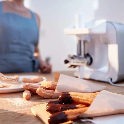 Vista 8 de Accesorio para hacer galletas, molinillo de carne de pastelería, molinillo de carne de acero inoxidable, para galletas, pastelería