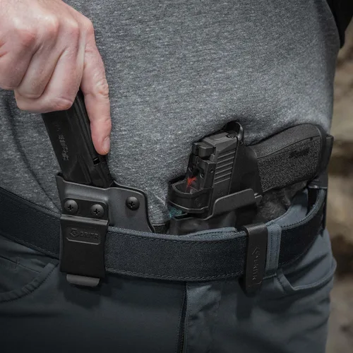 Vista 5 de GRITR IWB Appendix Carry Kydex Gun Holster Fits Sig Sauer P365-XMACRO Pistol Accessory for Men & Women w/Mag Holder, Optic Cut, Open Bottom