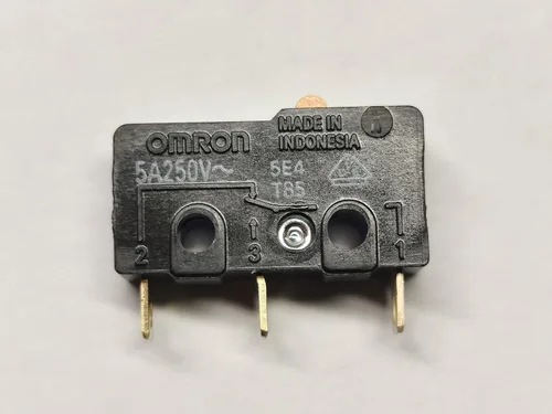 Vista 3 de Omron Componentes electrónicos SS-5 Micro interruptor, émbolo del perno, SPDT, 5A 250V