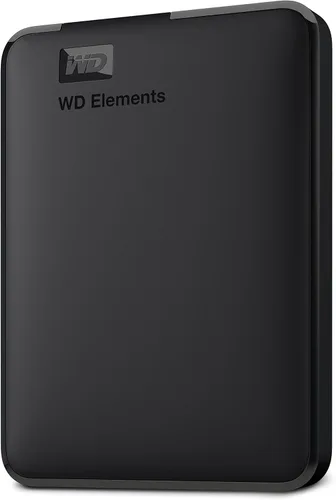 Vista 3 de WD Elements - Disco duro externo portátil de 5 TB, USB 3.0, compatible con PC, Mac, PS4 y Xbox - WDBU6Y0050BBK-WESN y disco duro externo portátil