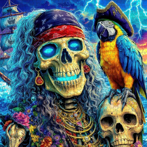 Vista 18 de Rompecabezas de gato abstracto – 1000 piezas de rompecabezas abstractos de gatitos para adultos, rompecabezas de papel de gato artístico