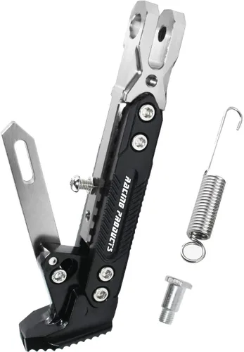 Vista 10 de Soporte de patas de motocicleta universal, accesorios de soporte de patas de motocicleta modificado CNC de aleación de aluminio, soporte de trípode