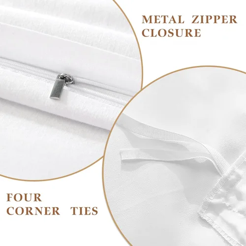 Vista 6 de Retro Disco Ball Duvet Cover Twin Size - Synthwave Neon Grid Bedding Set & Bedroom Decor, 2 Piece, Soft Microfiber Reversible Comforter Cover & 1