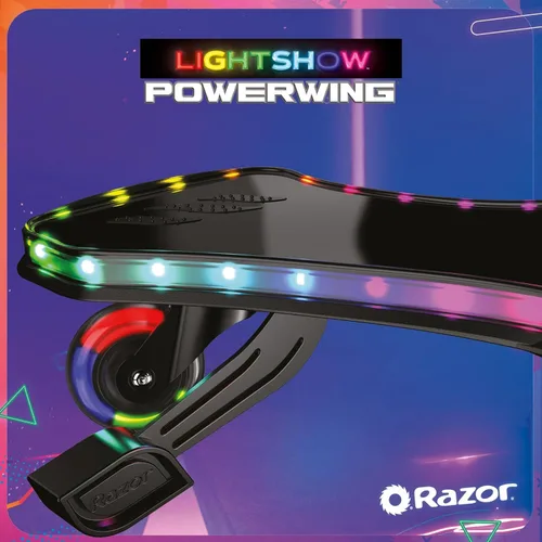 Vista 7 de Razor PowerWing - Patinete con ruedas con luz LED para niños mayores de 6 años