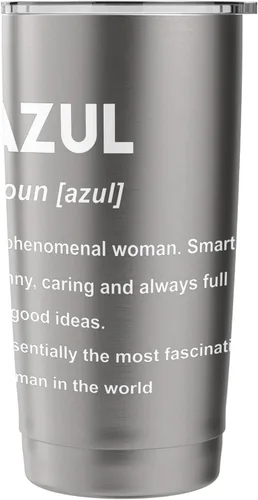 Vista 4 de Azul Name Stainless Steel Insulated Tumbler Black