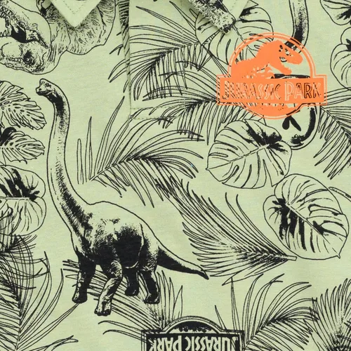 Vista 6 de Jurassic Park T-Rex - Polo y pantalones cortos para niños pequeños y grandes