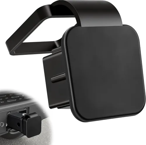 Vista 13 de SINGARO Cubiertas universales de enganche de remolque de bandera de 2 pulgadas, inserto de enchufe de tubo de cubierta de enganche de remolque