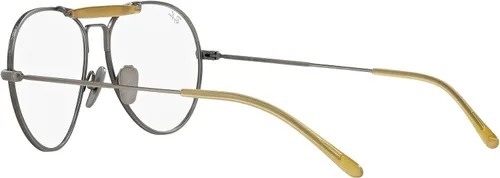 Vista 5 de Ray-Ban RX8063v - Marco de gafas de titanio con receta de aviador