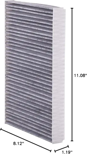 Vista 6 de Filtro de aire de cabina PG PC5383 Compatible con Volkswagen Beetle 2006-2010, Clásico 2011, Passat 2001-2005, Lupo 2005-2009, Seat Ibiza