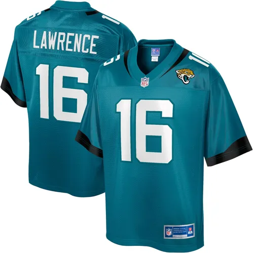 NFL PRO LINE Camiseta Trevor Lawrence Teal Jacksonville Jaguars para hombre