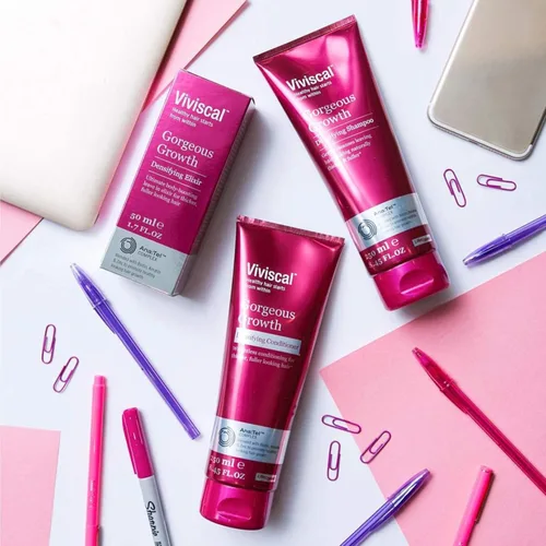 Vista 5 de Viviscal - Suplementos para el crecimiento del cabello para mujer, con complejo de colágeno patentado