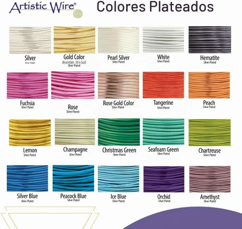 Vista 5 de Artistic Wire - Alambre para manualidades (calibre 10, 1,5 m, latón resistente a las manchas)
