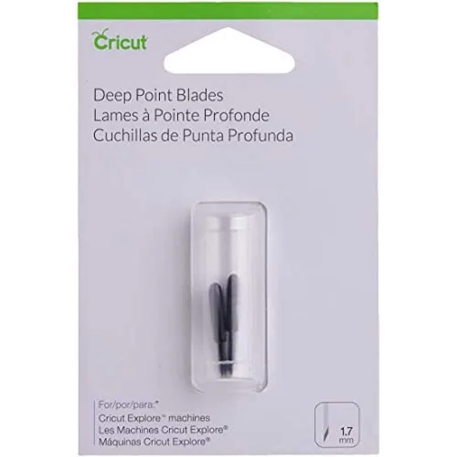 Vista 10 de Cuchilla Deep-Point y carcasa de Cricut, cuchilla de corte con carcasa de corte profundo, corta materiales de hasta 1.5mm de grosor