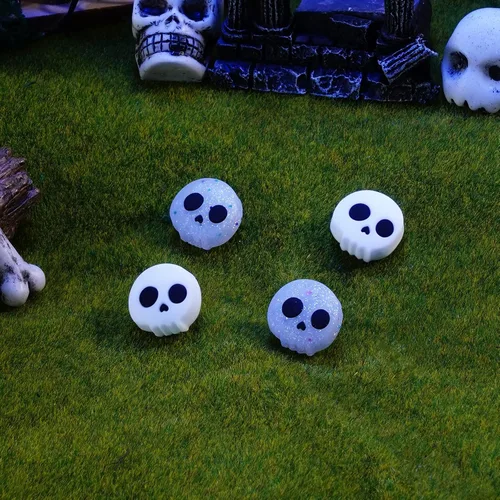 Vista 3 de Juego de 4 agarres para el pulgar de Nintendo Switch Joy-Con Joystick, bonitos accesorios de silicona suave compatibles con Nintendo Switch OLED