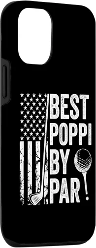 Vista 3 de iPhone 14 Best Poppi By Par USA Flag Golf Father's Day Golfing Dad Case
