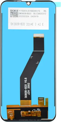 Vista 2 de Display Touch Digitizer Glass LCD Screen Replacement for Motorola Moto E6s 2020 Black XT2053 XT2053-2