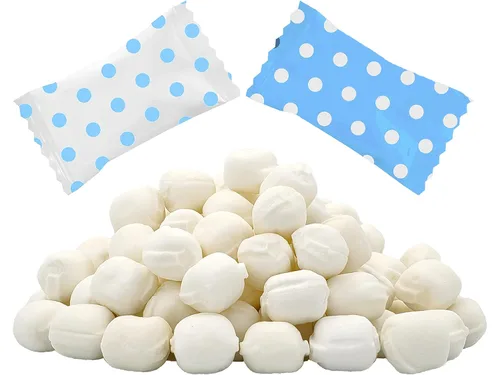 Vista 8 de Fruidles Big Dots - Caramelos de menta, menta para después de la cena, caramelo de menta y mantequilla, sin grasa, certificado Kosher, envueltos
