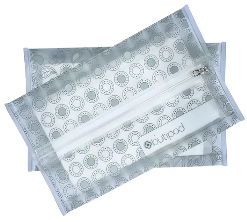 Vista 2 de Caja de toallitas Buti-pods Funda delgada para viaje, ideal para bebés, manos, toallitas faciales
