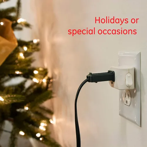 Vista 4 de Interruptor eléctrico con conexión a tierra 25511, color blanco, de General Electric, 25511